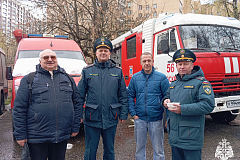 В Управлении МЧС по ЮЗАО ГУ МЧС России по городу Москве, состоялось торжественное мероприятие, посвященное профессиональному празднику - Дню пожарной охраны России. 