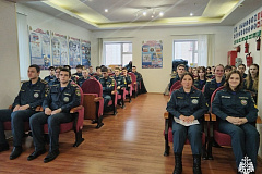 Производственная практика курсантов в Управлении МЧС по ЮЗАО ГУ МЧС России по городу Москве